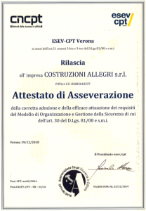 asseverazione 2019