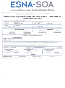 attestazione soa 2019